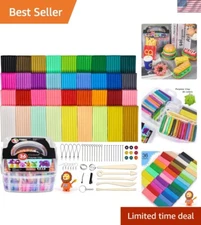 Creative Polymer Clay Starter Set - 36 Colors with Sculpting Tools for All Ages