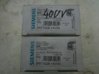 Schütz Siemens Hilfsschütz Relais 3TH4022-0AV0 3ZX1012-0TH01-1BA1 NEU OVP Sirius