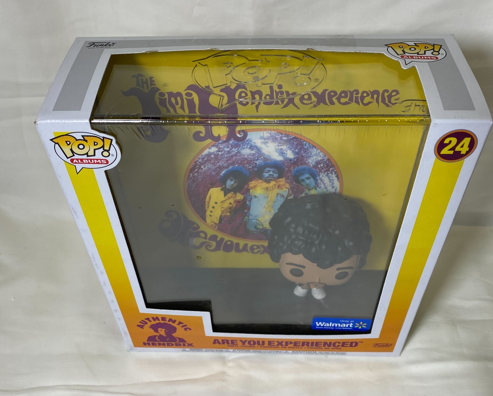 2022 Funko Pop! Albums Jimi Hendrix 24 "Are You Experienced" Walmart