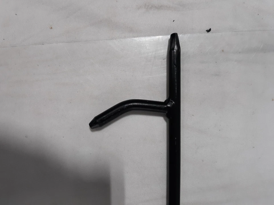 Chimenea de póker Open Hearth 15347 Panacea de acero negro mate 30 pulgadas Foto 2 de 4