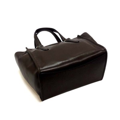 NWT Coach Crosby Mini Carryall in Smooth Leather Light Gold Black