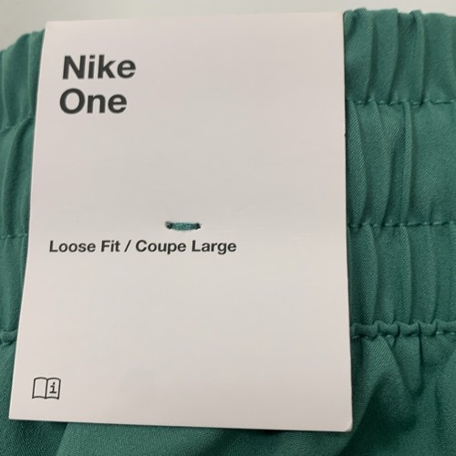 Girls Nike One Loose Fit Green Dri-Fit Shorts Size XL NEW WITH TAGS - Picture 5 of 8