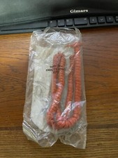 Vintage NOS Modular Handset LONG Spring Cord - RUST