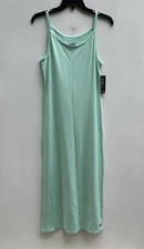 Salty Crew Thrill Seekers Midi Dress UPF 50+ Sun Protection Sea Foam Small 19-96