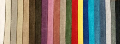 Polsterstoff Lincoln Meterware Möbelstoff waschbar Velour Stoff - Bild 1 von 2