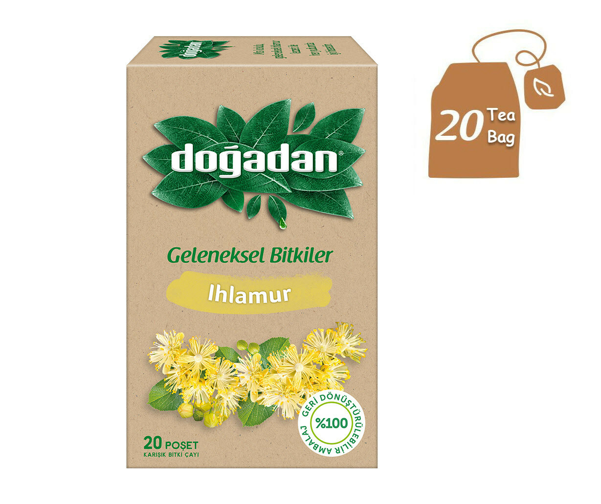 20 Tea Bag Made In Turkey
