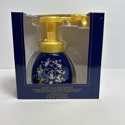 2021 Walt Disney World Parks 50th Anniversary Mickey Shape Hand Soap