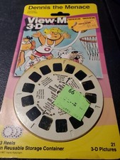 DENNIS THE MENACE 3d View-Master 3 Reel Packet New Old Stock