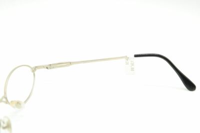 Lunettes Vintage Angelo 1510 Argent Monture Ovale - NOS (Neuf D'Origine), Unisexe