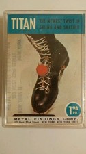 Rare Titan Roller Skate Ski Pom Poms