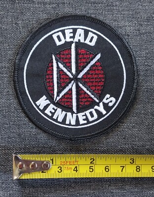 Dead Kennedys DK (Band) Embroidered Patch Iron-On Sew-On LICENSED Punk PATCH