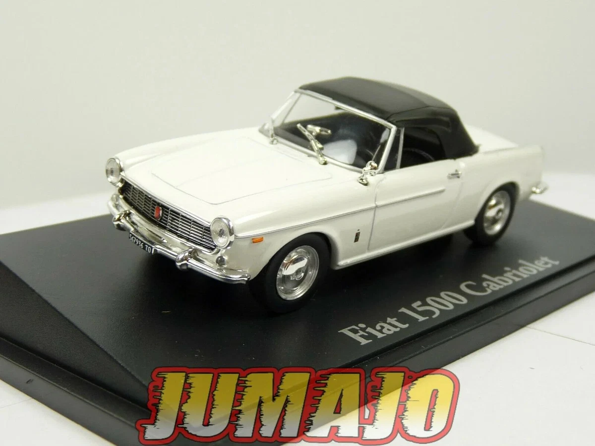 NOREV - PLASTIQUE / Plastic - Fiat 1500 - Cabriolet - Bleu - Ref 66 - Bien Lire EUR 27,00 - FR