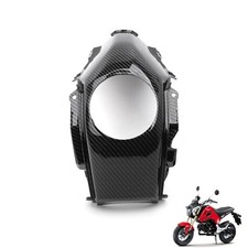 Mokuo Motorcycle Carbon Fiber Fit for Honda Grom Carbon Fibre Upper Tank Cover