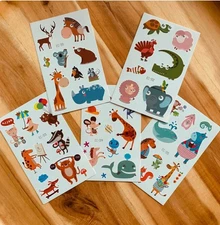 Kids Tattoo | ANIMAL | ZOO | Temporary Tattoo | Tattoo Sticker | Kids Party