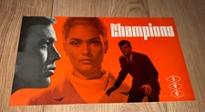 The Champions,rare original ITC tv sales brochure.Alexandra Bastedo.Stuart Damon