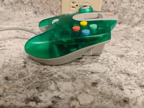 Official Sega Dreamcast Clear Green Controller HKT-7700 - Tested and Working