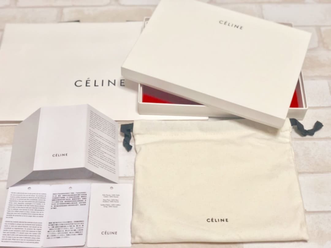 CELINE Multi Function Large Wallet Old Logo From … - image 6