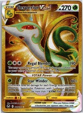 Serperior VSTAR 210/195 Secret Rare Silver Tempest Pokemon Holo Near Mint on eBay
