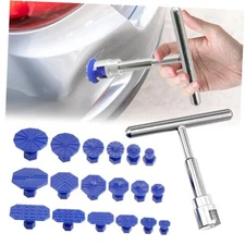  18 PCS Car Dent Puller Kit, Paintless Dent Repair Tools, Dent Remover Tool 