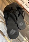 SPERRY Criss Cross Webbing Strappy Sandals Womens 7 M Flip Flop Black STS83123 — photo 5