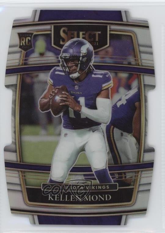 2021 Panini Select Concourse Silver Prizm Die-Cut Kellen Mond #64 Rookie RC