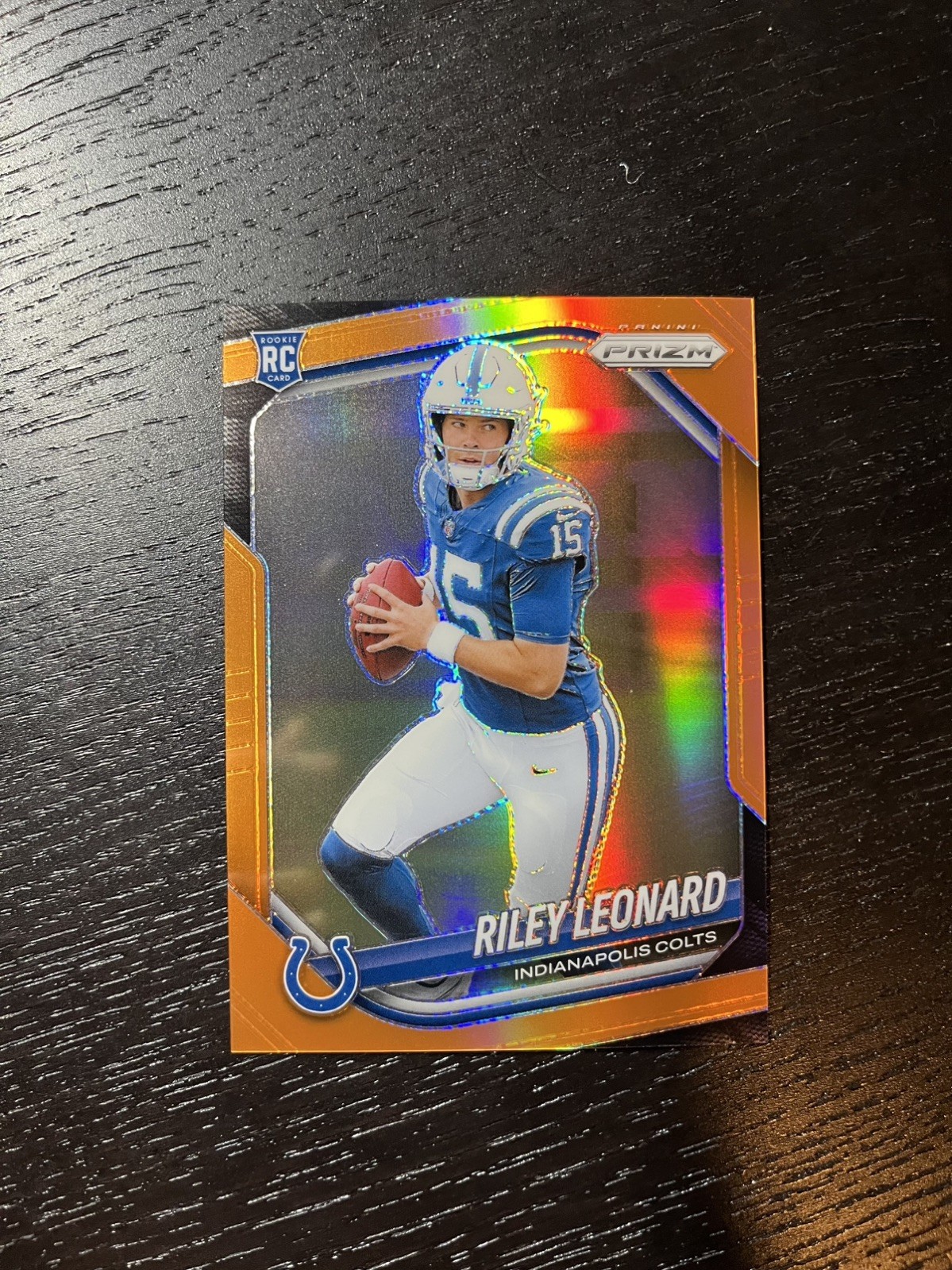 2025 Panini Prizm- Orange Prizm Riley Leonard /249 (RC) (SP) #342
