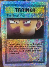 The Boss's Way 105/110 Legendary Collection Reverse Holo for sale