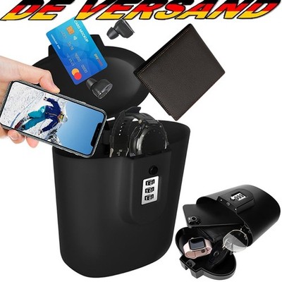 Reisesafe Anti-Diebstahl Strandsafe Tresor Box Mobile Schlosstasche Sicherheit