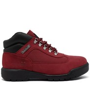 BOTA DE CAMPO TIMBERLAND PARA HOMBRE ENCAJE MEDIO IMPERMEABLE ROJO OSCURO NOBUCK A6DSW-EQ1