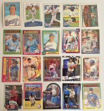 Texas Rangers (92) Card Lot- RCs, Inserts & Parallels (Vintage-Present)