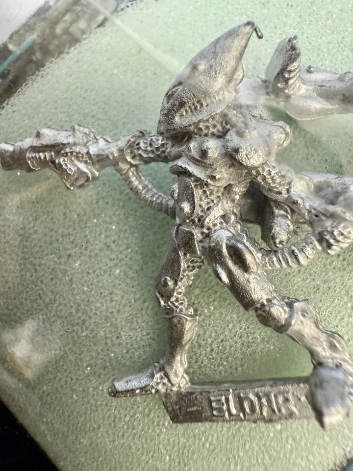 Warhammer 40k: Rogue Trader Era Eldar Warrior blister NOS 5007 OOP - Image 3 of 4