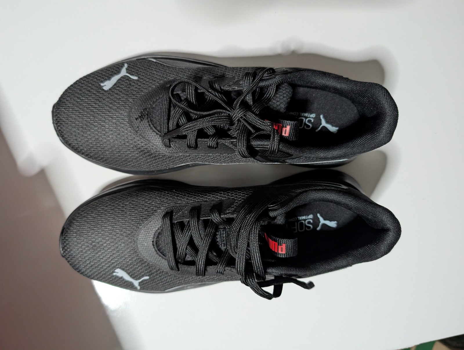 Puma Disperse Shoes Mens Size 9 Black Mesh SoftFoam Running Sneakers 312263 03 thumbnail 7