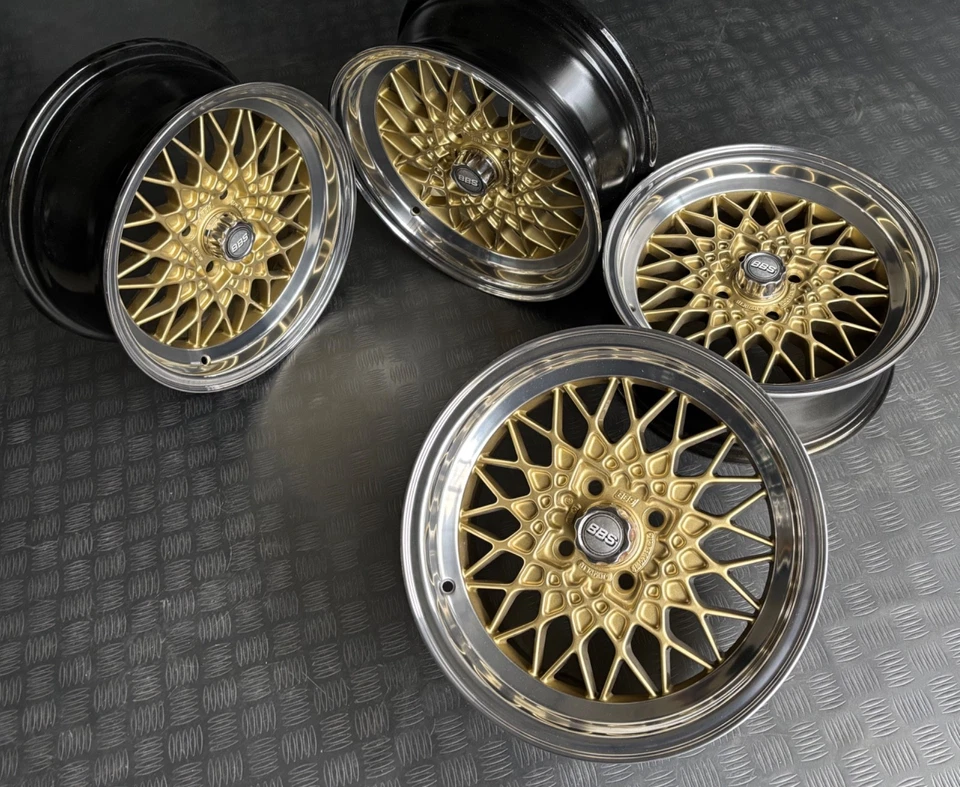 BBS RA 214 6x15 ET13 BMW E21 E30 Opel Manta B Alufelgen 4x100 Oldtimer rims - Bild 3 von 4