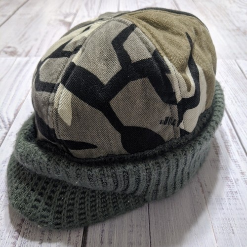 Vintage Camouflage Thinsulated Rodel Jagd Ski Beanie Baseball Mütze