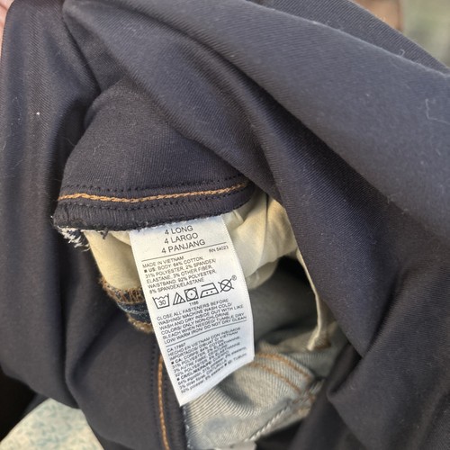 Old Navy Skinny Full Panel Maternity Jeans Size 4 Long Dark Wash - Picture 6 of 6