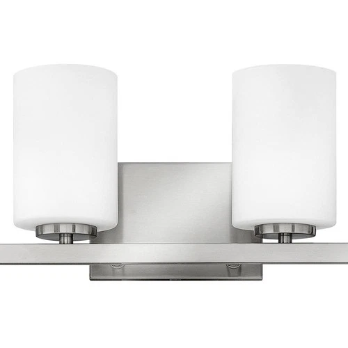 Hinkley Kyra 30" Wide Brushed Nickel 4-Light Bath Light - Picture 6 of 8