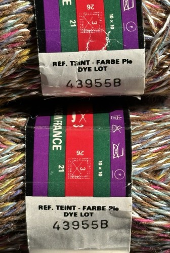 Pierre Cardin French Designer Yarn Cotton/Rayon/Flax 50g Made in France - Picture 2 of 6