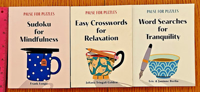 Lot of Pause for Puzzles: Crossword, Word Search, Sudoku,  Puzzle Wright Press