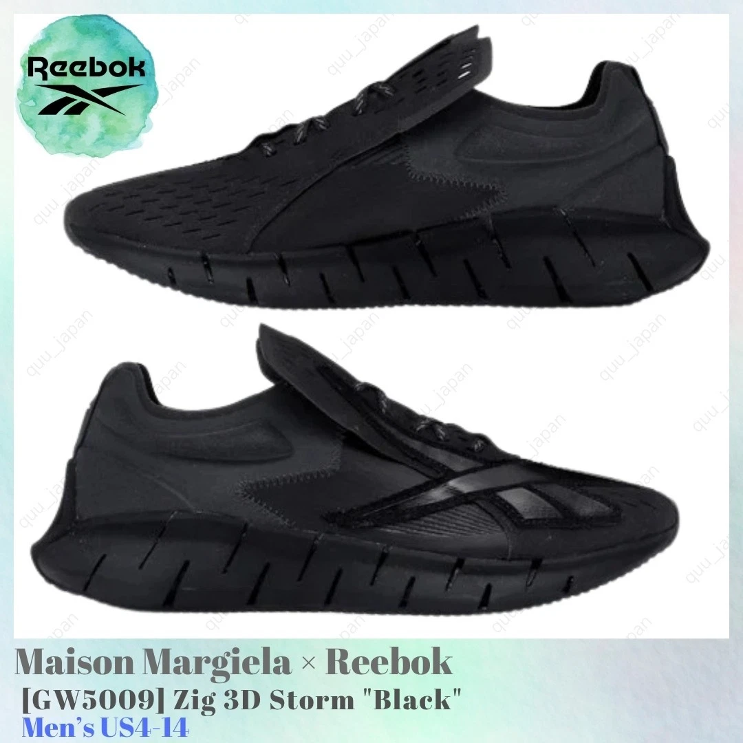 Maison Margiela x Reebok Zig 3D Storm Memory Of - Black for Sale