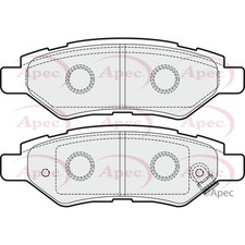 Brake Pads Set For Cadillac CTS 2.8 Rear Apec 20962994 25814674 25997338