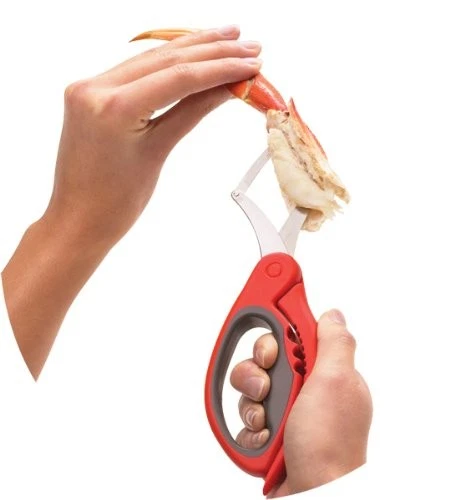 Chef n WiseCracker Crab Shell Cracker Kitchen Tool Easy Clean One Size Red - Image 4 of 4