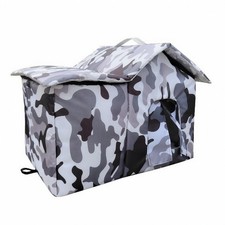 Waterproof Cat Cabin Insulated Outdoor Pet Shelter Windproof for Patio