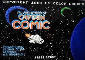 The Adventures of Captain Comic - NES - Color Dreams