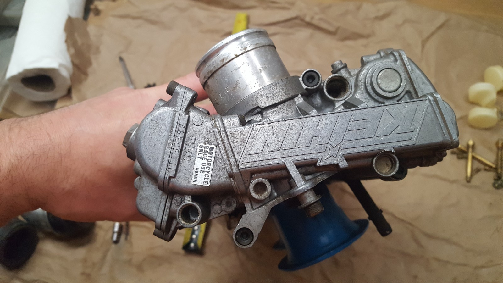 Keihin FCR39 39MM carb jet needle main nozzle STREET BIKE