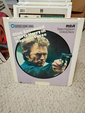 Vintage Magnum Force CED VideoDisc Clint Eastwood Dirty Harry RCA SelectaVision