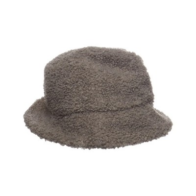H&M, Bucket hut, Größe: S, Polyester, Grau, Damen #DGU