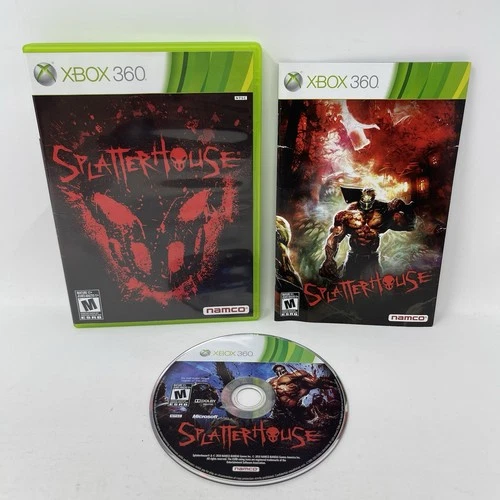 Splatterhouse Microsoft Xbox 360 Complete CIB w/Manual - Tested & Works
