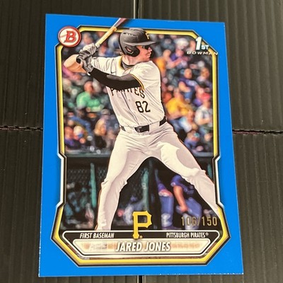 2026 Bowman Jared Jones #BCP-6 1st Bowman Paper Blue Border /150  Pirates