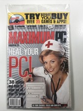 MAXIMUM PC Magazine February 2002 CD Incl Tech Computer Component VTG Sealed NEW
