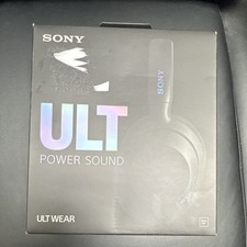 Sony WH-ULT900N Headphones Black Bluetooth Noise Cancelling Headband